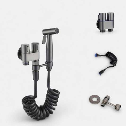 Double Control Toilet Bidet Sprayer Handheld