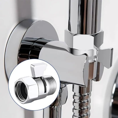 Brass Shower Flow Control Valve Female Male G1/2 Shower Head Shut Off Valve