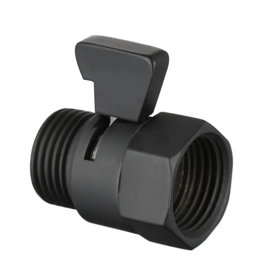 Brass Shower Flow Control Valve Female Male G1/2 Shower Head Shut Off Valve