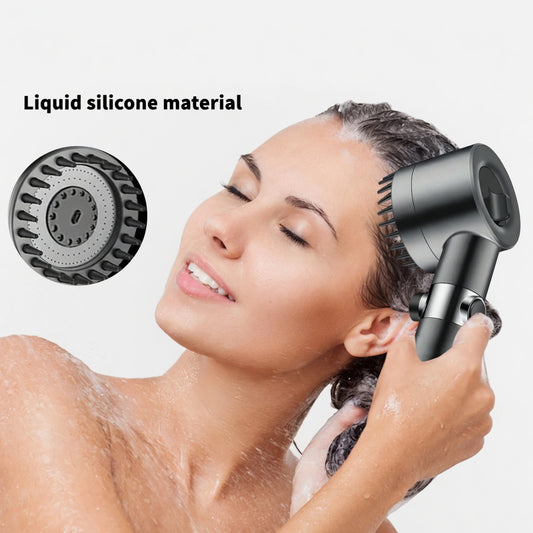 Ion Drop Filtered Shower Head with Handheld