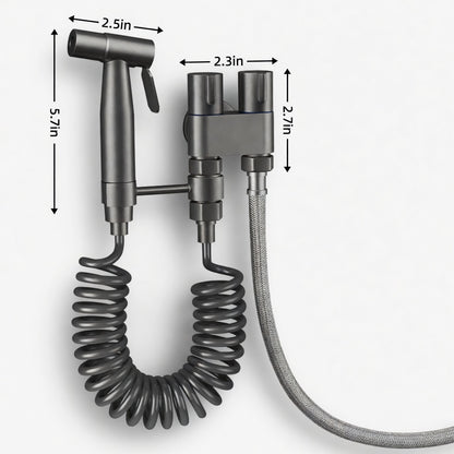Double Control Toilet Bidet Sprayer Handheld