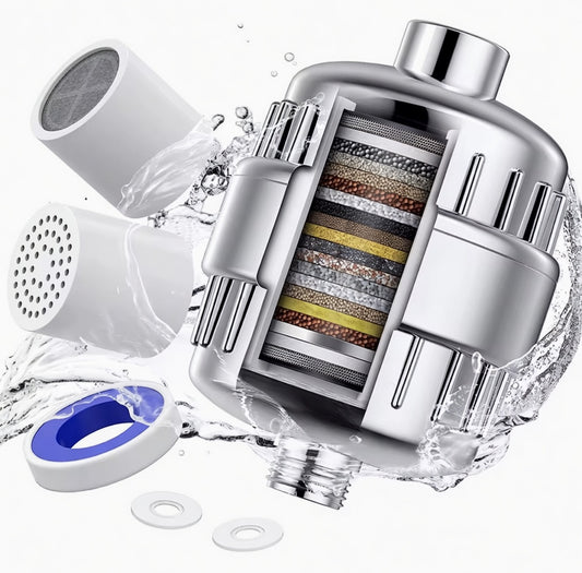 20-Stage Shower Water Filter